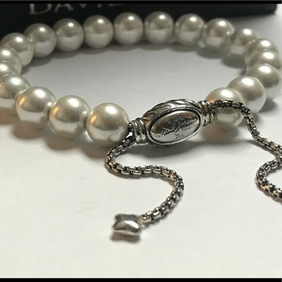 David Yurman Pearl Bead Bracelet - Picture 3 of 5